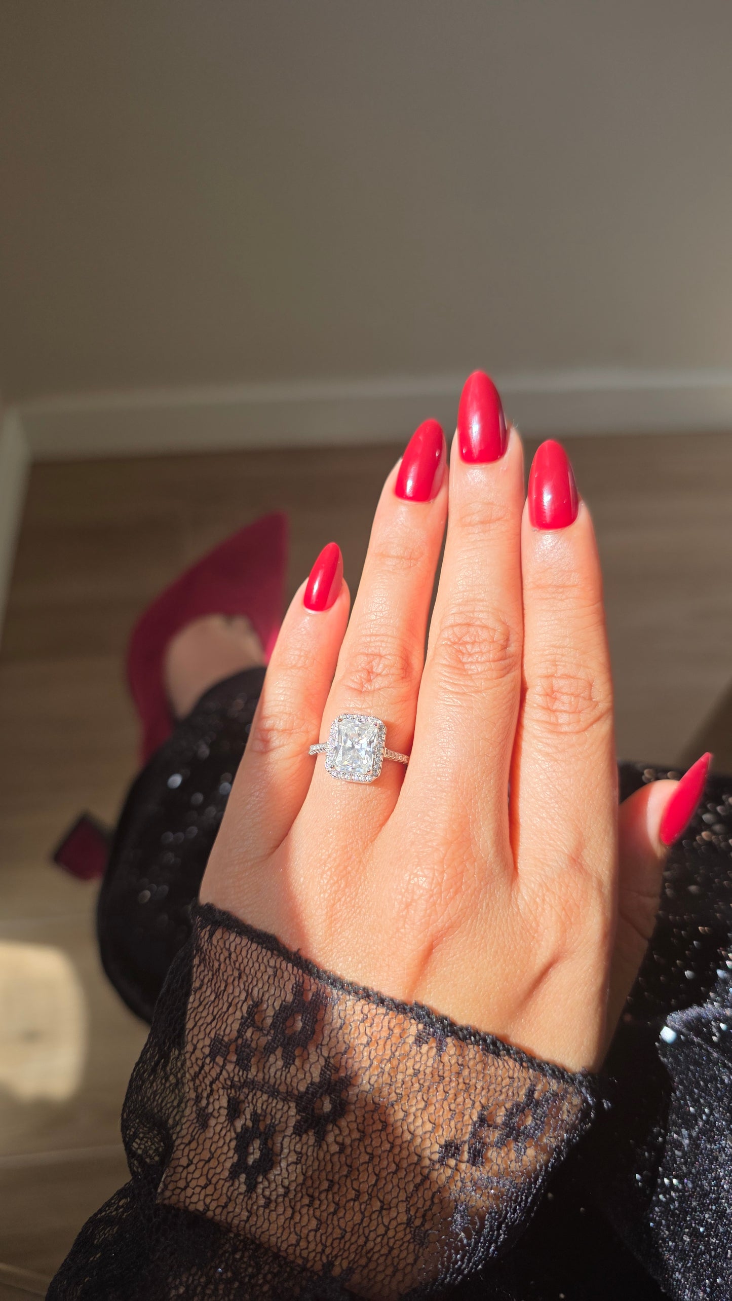Bague Radiant Grace - Moissanite Argent 925💎