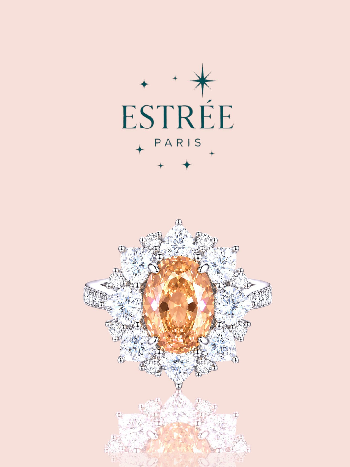 Bague Sunset Rosace