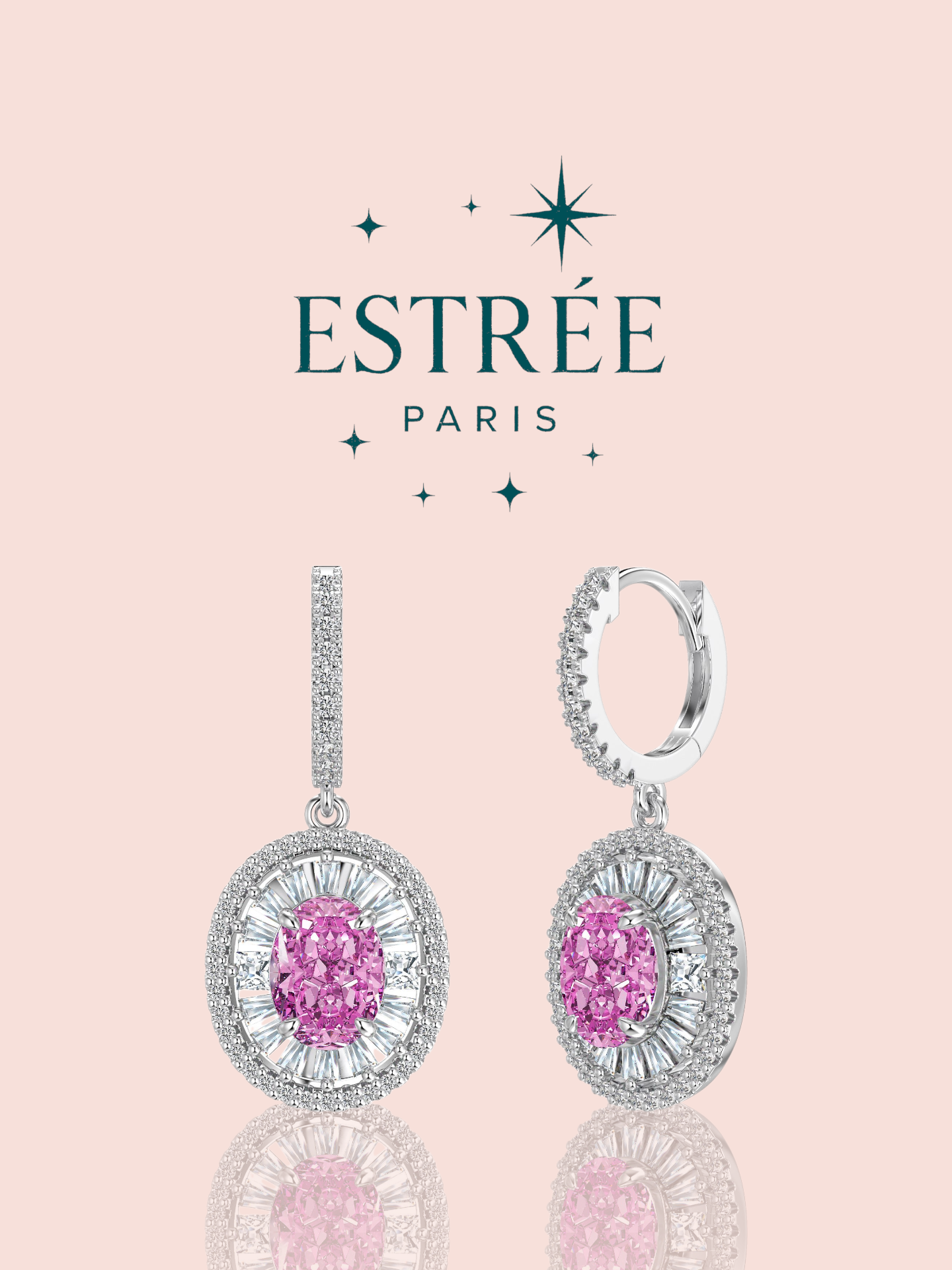 Boucles d'oreilles Purple Dream