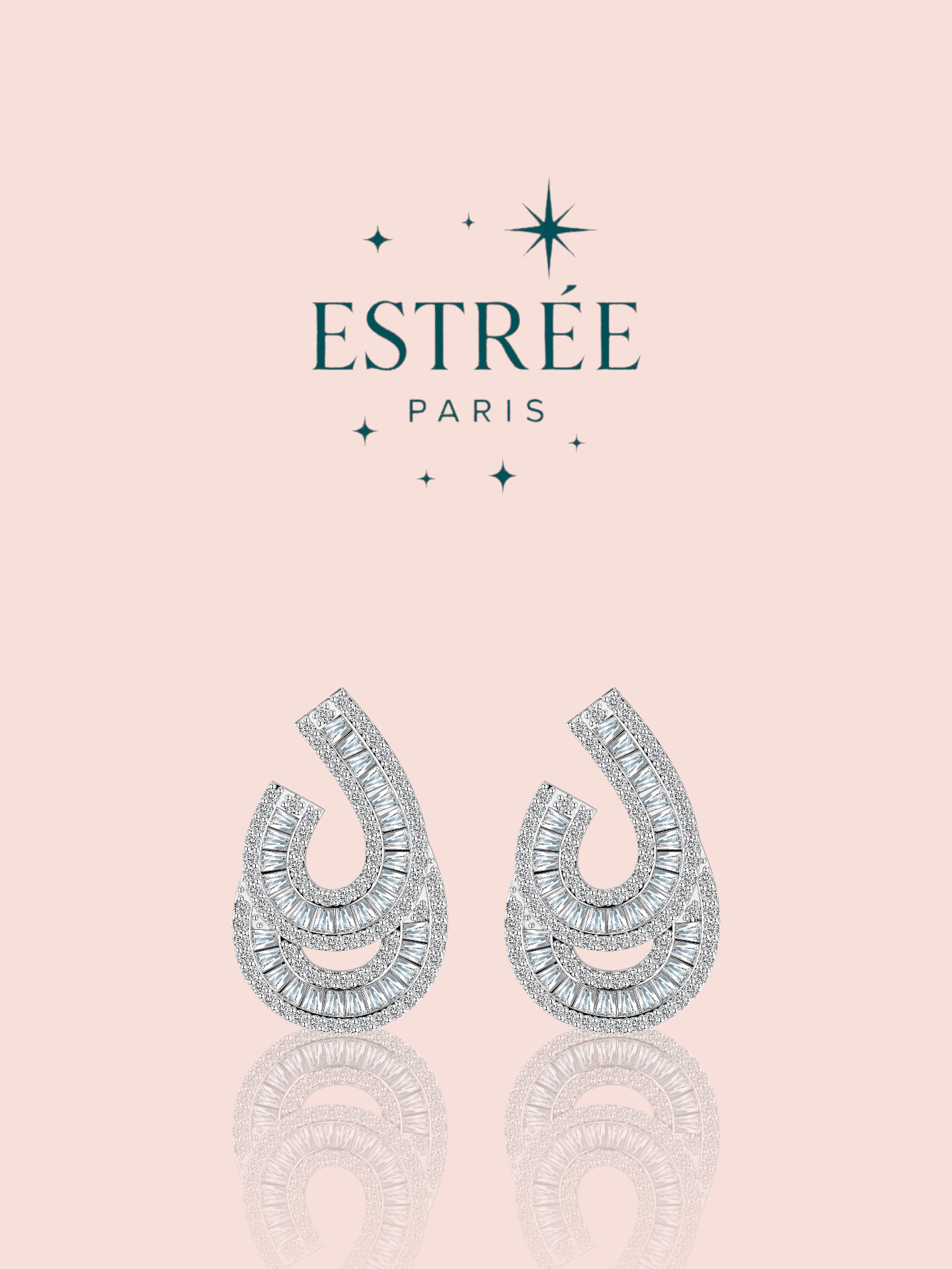 Boucles d’oreilles Baguette Spark