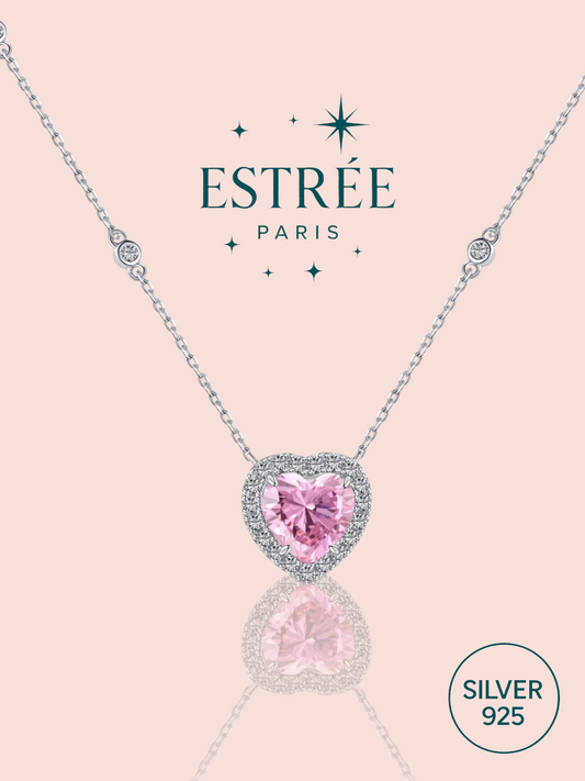 Rosy Heart Necklace