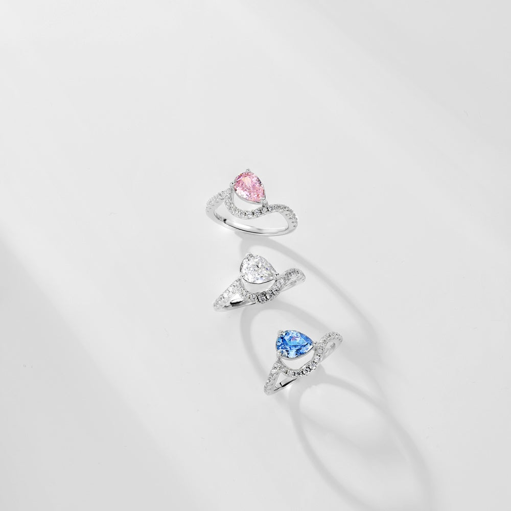 Bague Blue Wave