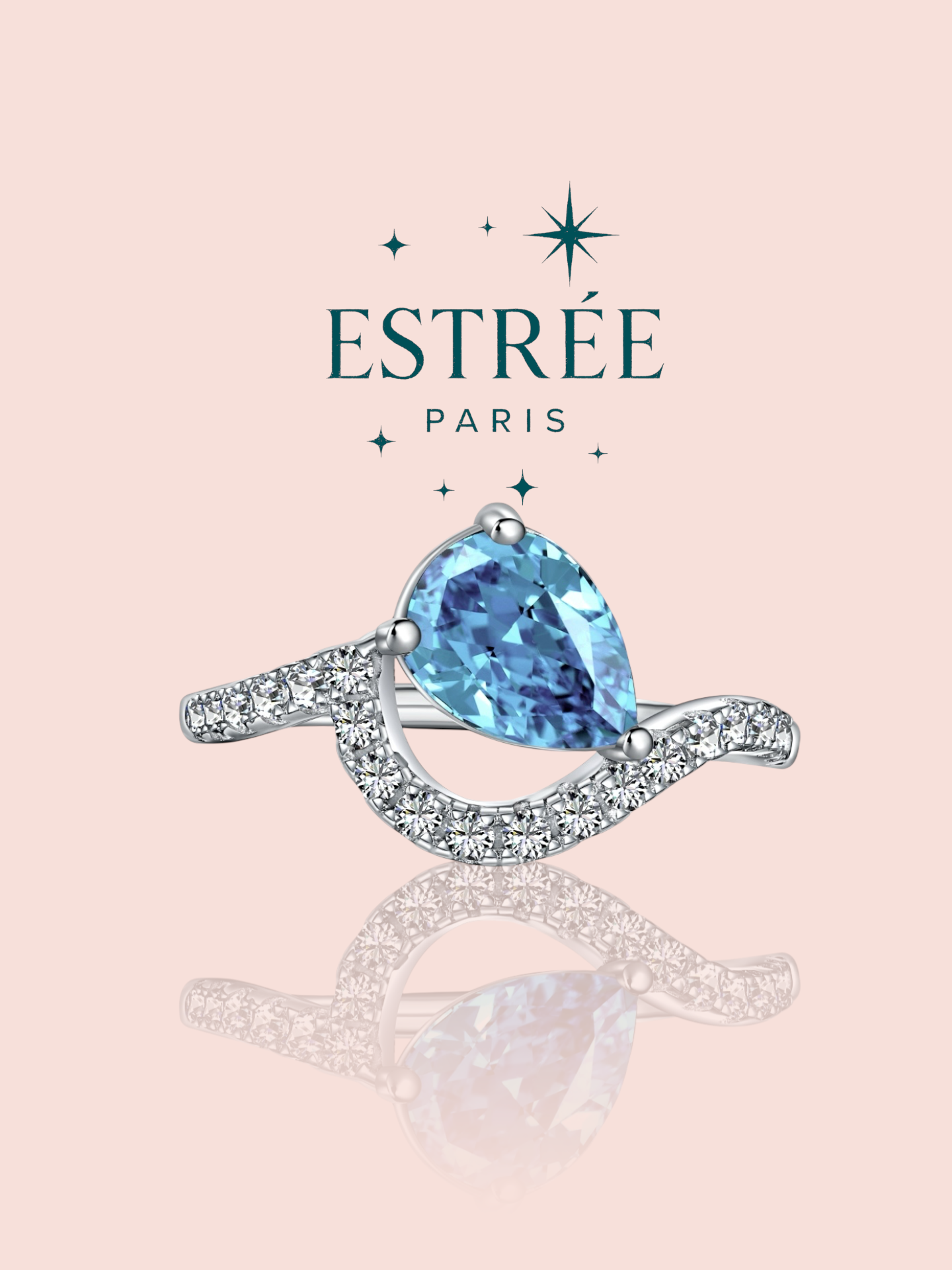 Bague Blue Wave