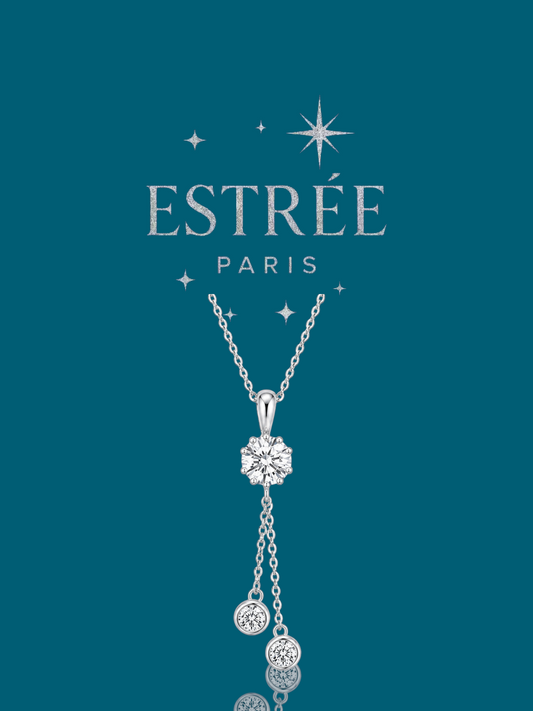 Collier Y - Moissanite Argent 925 💎