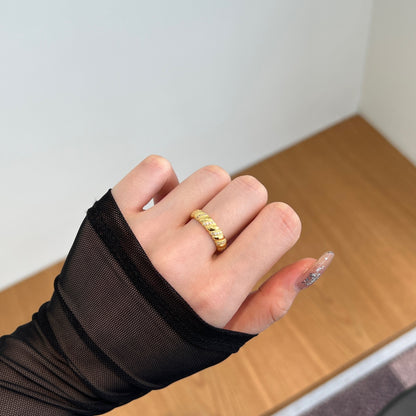 Bague Promise me - Dorée