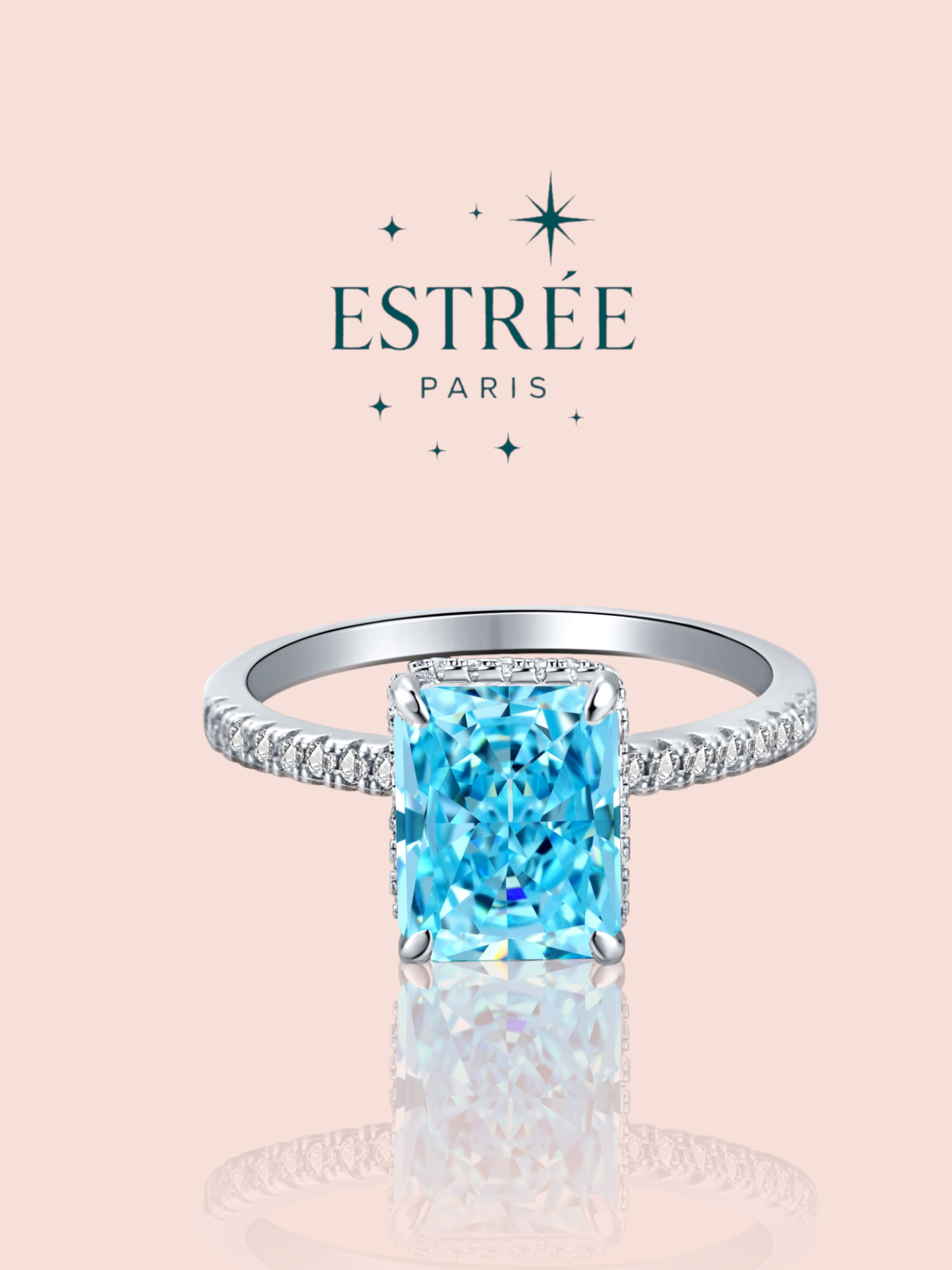 Bague Light Blue Whisper