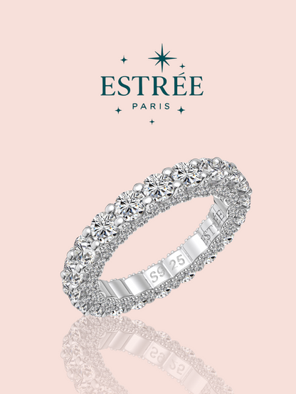 alliance M2.0 en zirconium et argent 925 Estrée Paris