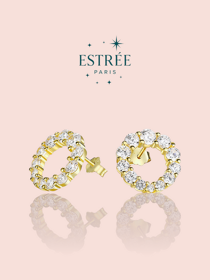 Boucles d’oreilles Halo
