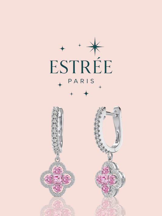 Boucles d'Oreilles Blush Starlit 🩷