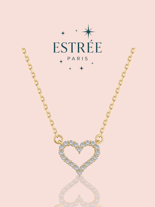 Rosy Heart Necklace
