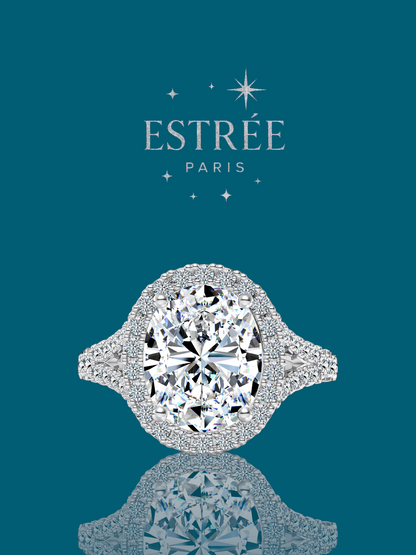 Bague Majestic Queen 💎- Moissanite Argent 925