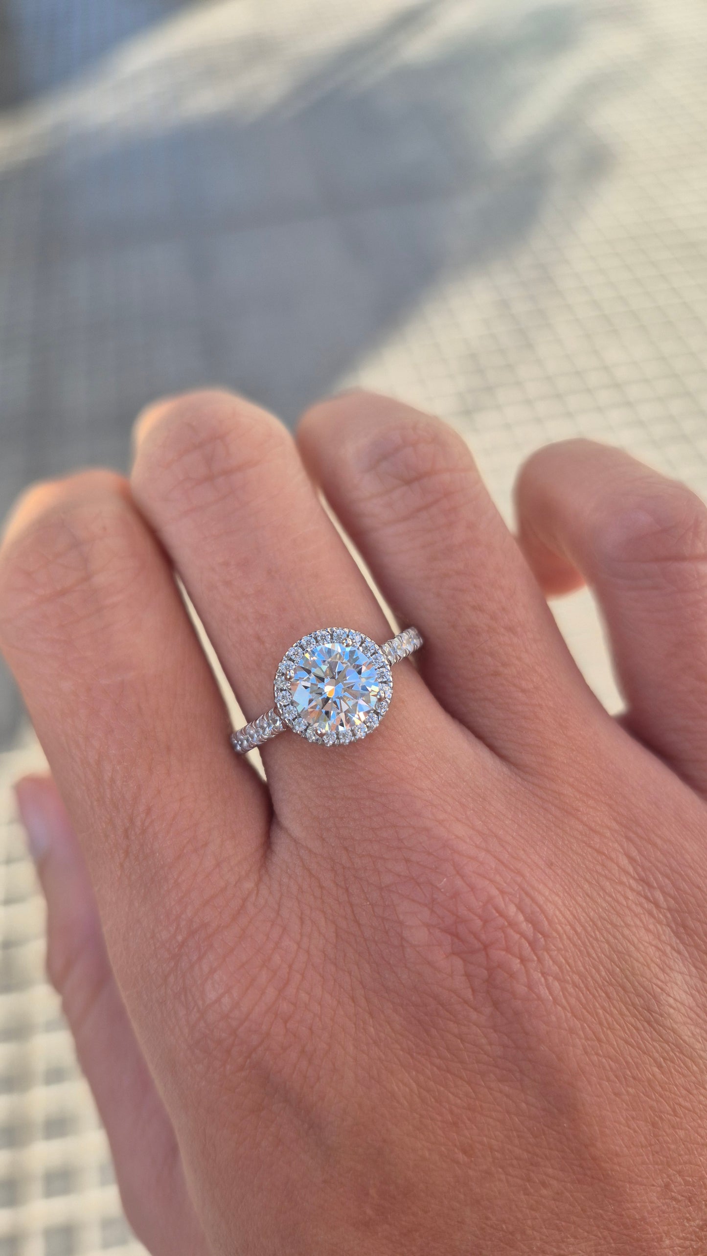 Bague Halo Bloom