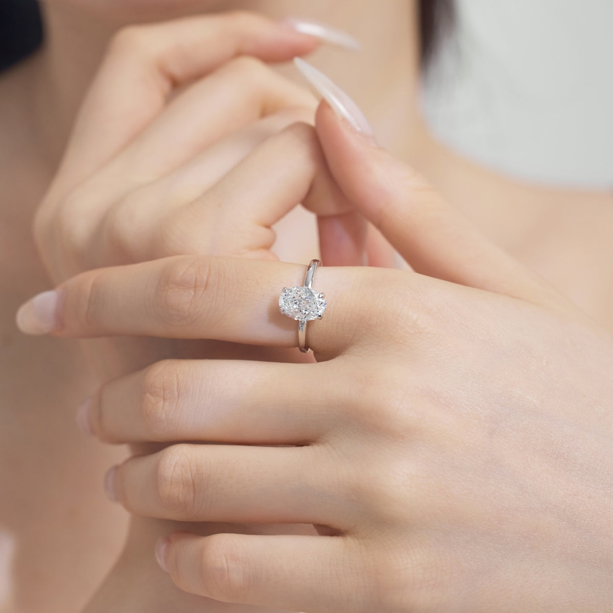 Bague Baby Luna Glow Argentée