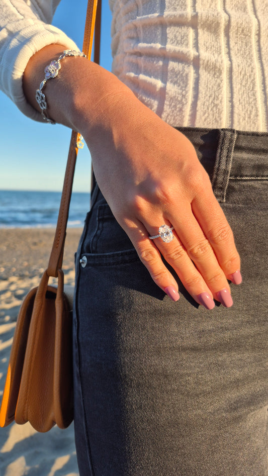 Bague Livi Glow Argentée