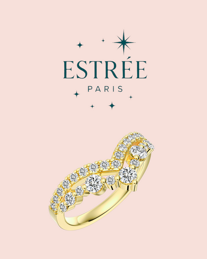 Bague Crown  - Argentée/Dorée