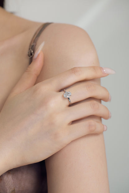 Bague Baby Luna Glow Argentée