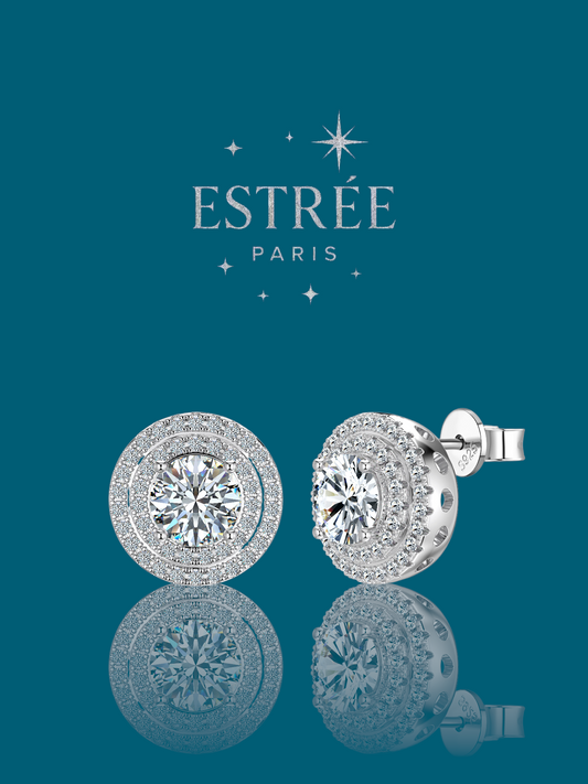 Boucles d'oreilles Ice Halo 💎