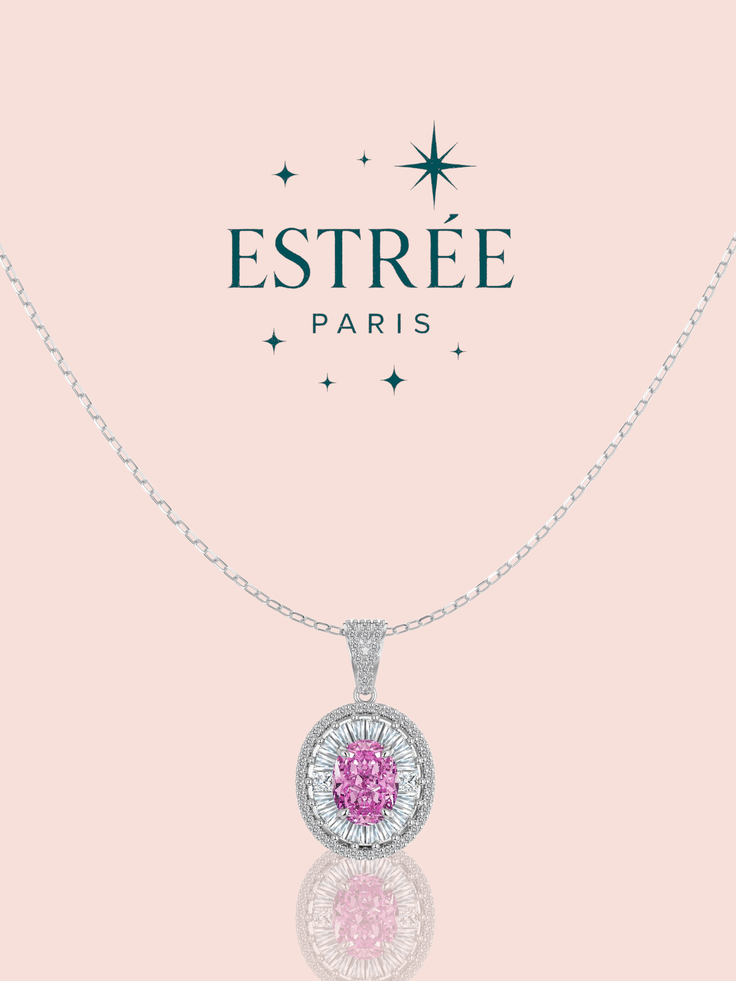 Collier Purple Dreams - Argent 925