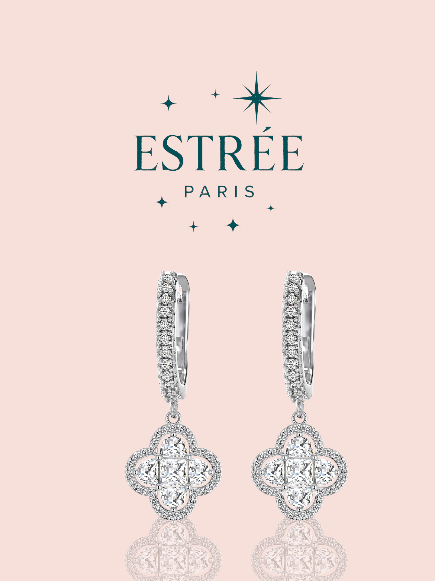Boucles d'Oreilles Starlit Charm pendantes