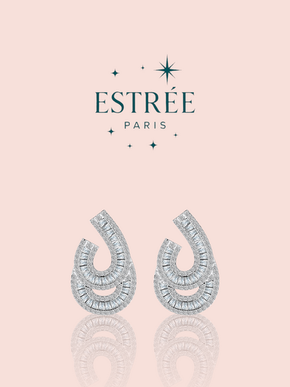 Boucles d’oreilles Baguette Spark